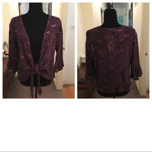 Beautiful Sequined Shrug